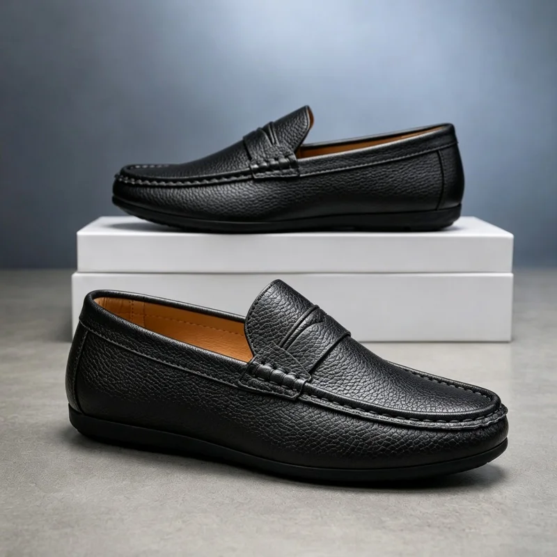 Classic Design Casual Shoes Fo - Suede Loafers Men recension och pris