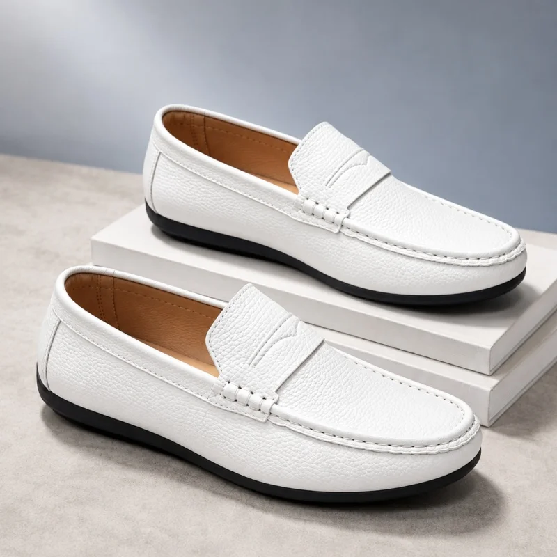 Classic Design Casual Shoes Fo - Suede Loafers Men recension och pris