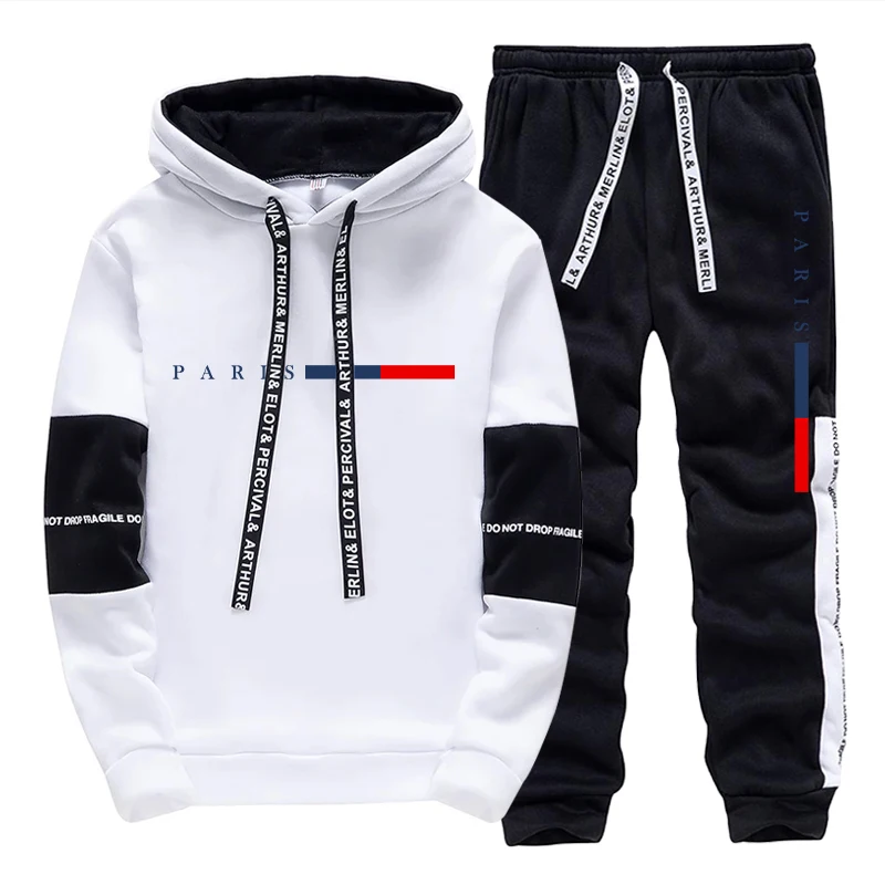 Men's Set/Hoodie/Pants Paris F - Men'S Fashion Usa recension och pris