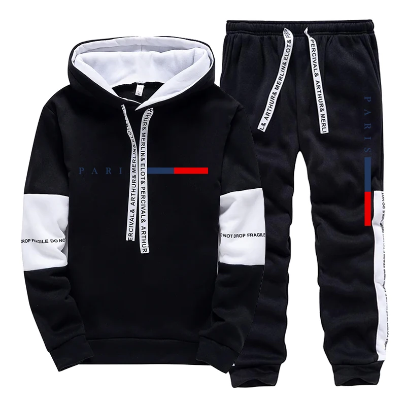 Men's Set/Hoodie/Pants Paris F - Men'S Fashion Usa recension och pris