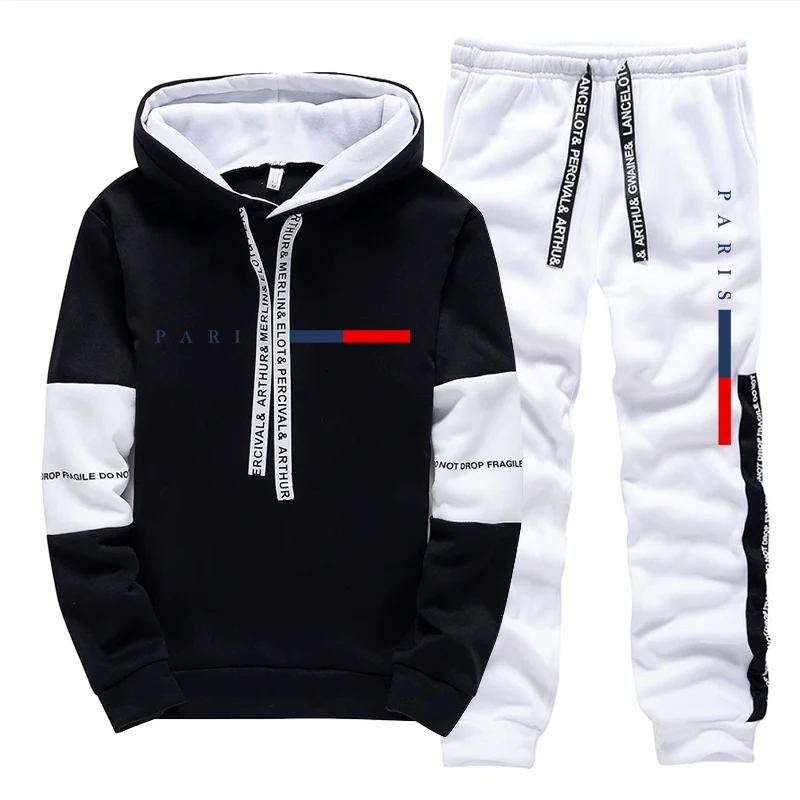 Men's Set/Hoodie/Pants Paris F - Men'S Fashion Usa recension och pris