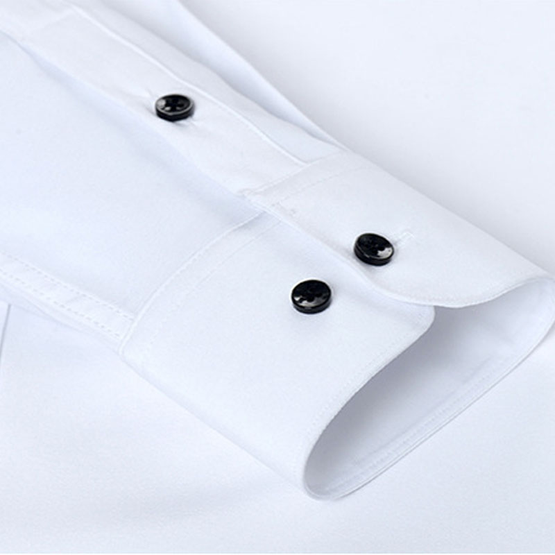 Slight Elasticity Men's Long-s - Dress Shirt Non-Iron recension och pris