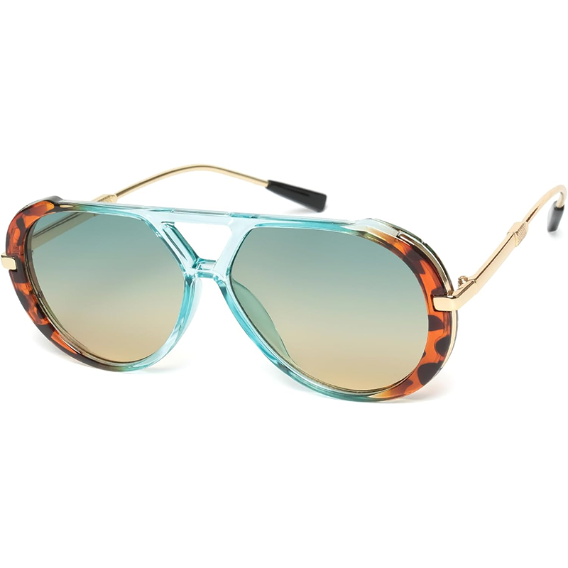 KENBO Retro Gold Aviator Sungl - Men'S Fashion 70S recension och pris