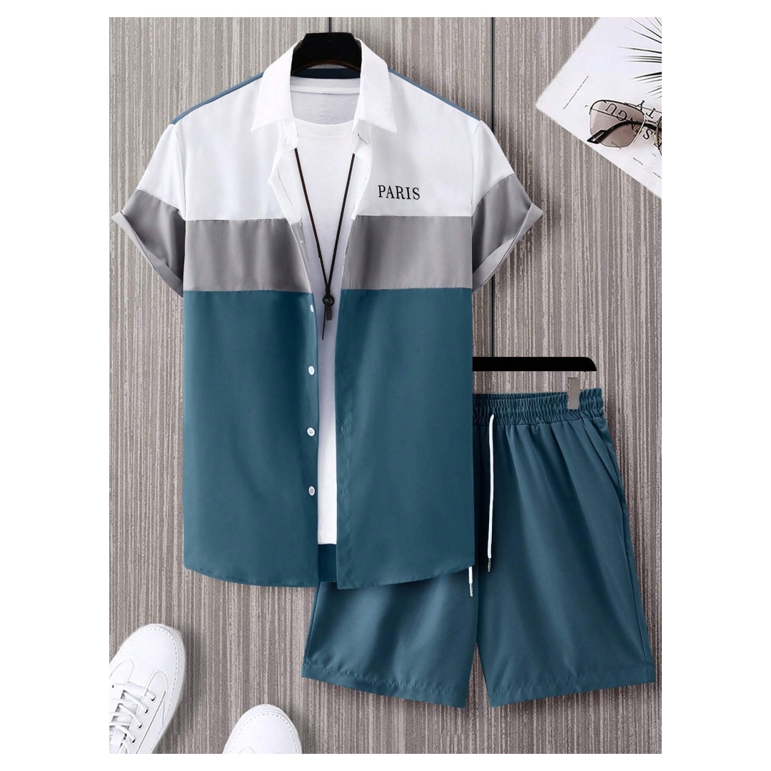 Men's Fashion Suit Blue And Wh - Men'S Fashion Essentials recension och pris