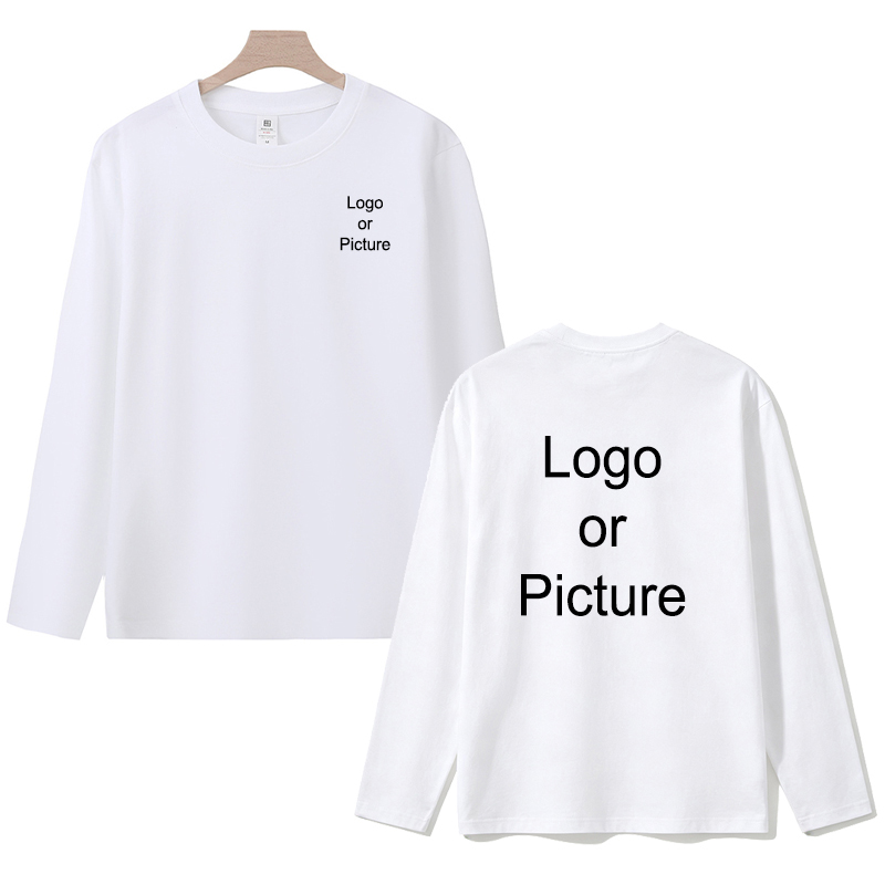 Customized Cotton Long Sleeve  - Men'S Fashion T Shirts recension och pris