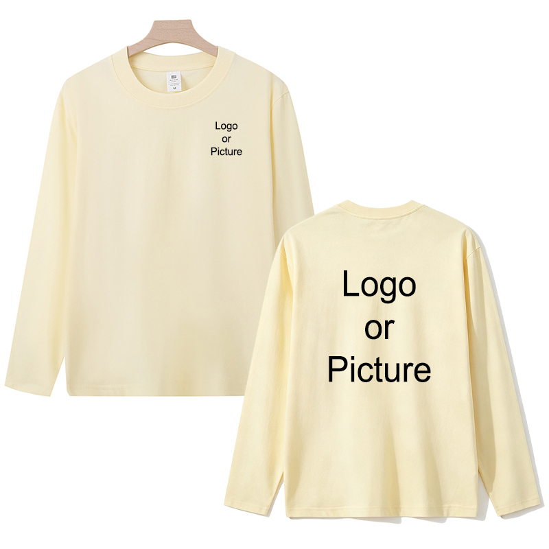 Customized Cotton Long Sleeve  - Men'S Fashion T Shirts recension och pris