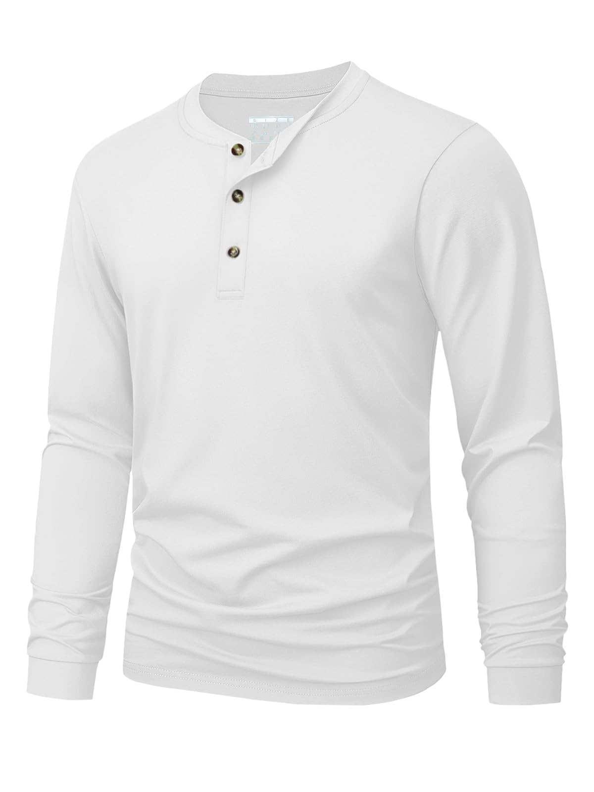 Men's Henley T-Shirt Simple So - Quality Men'S Fashion recension och pris
