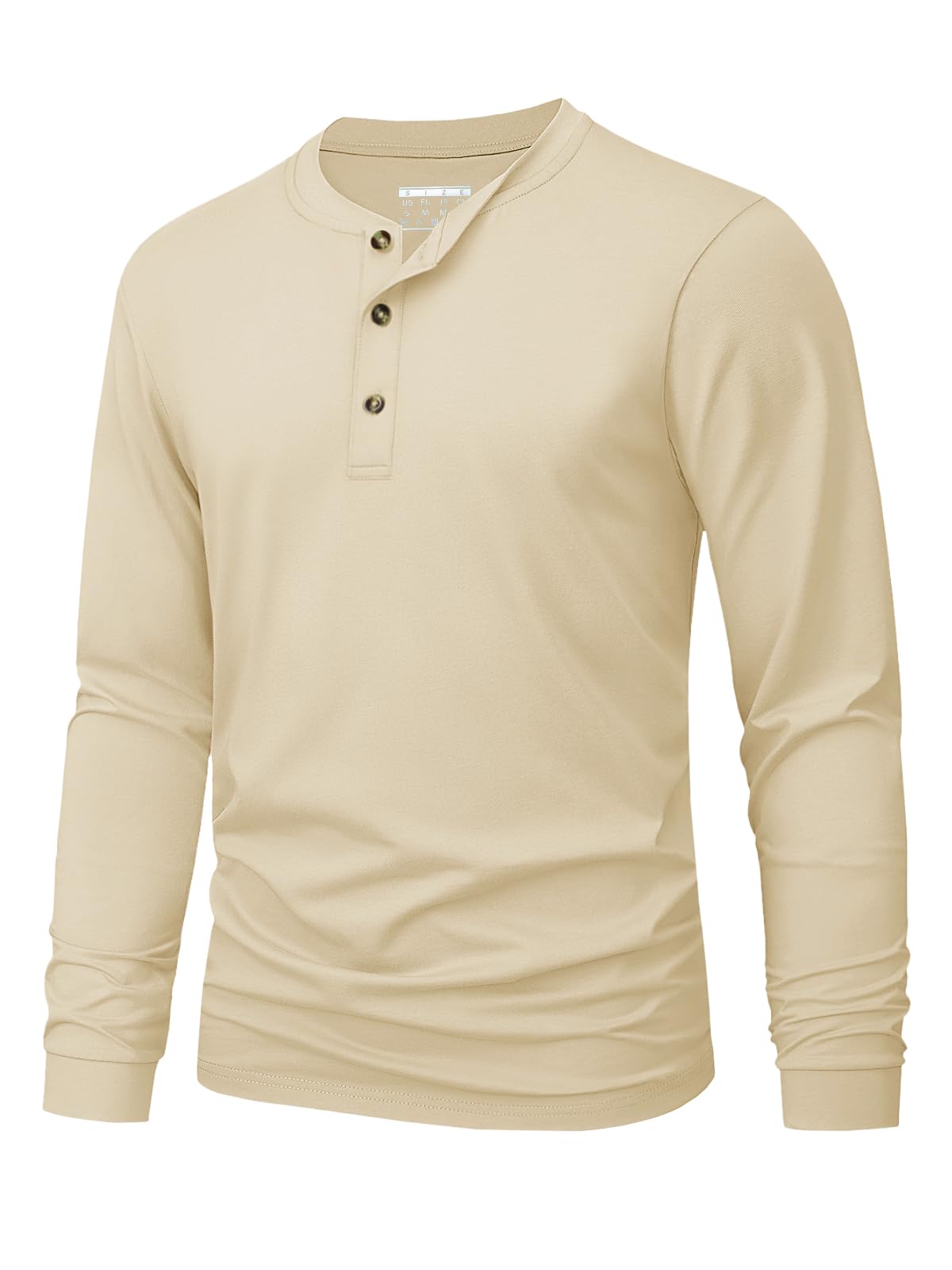 Men's Henley T-Shirt Simple So - Quality Men'S Fashion recension och pris
