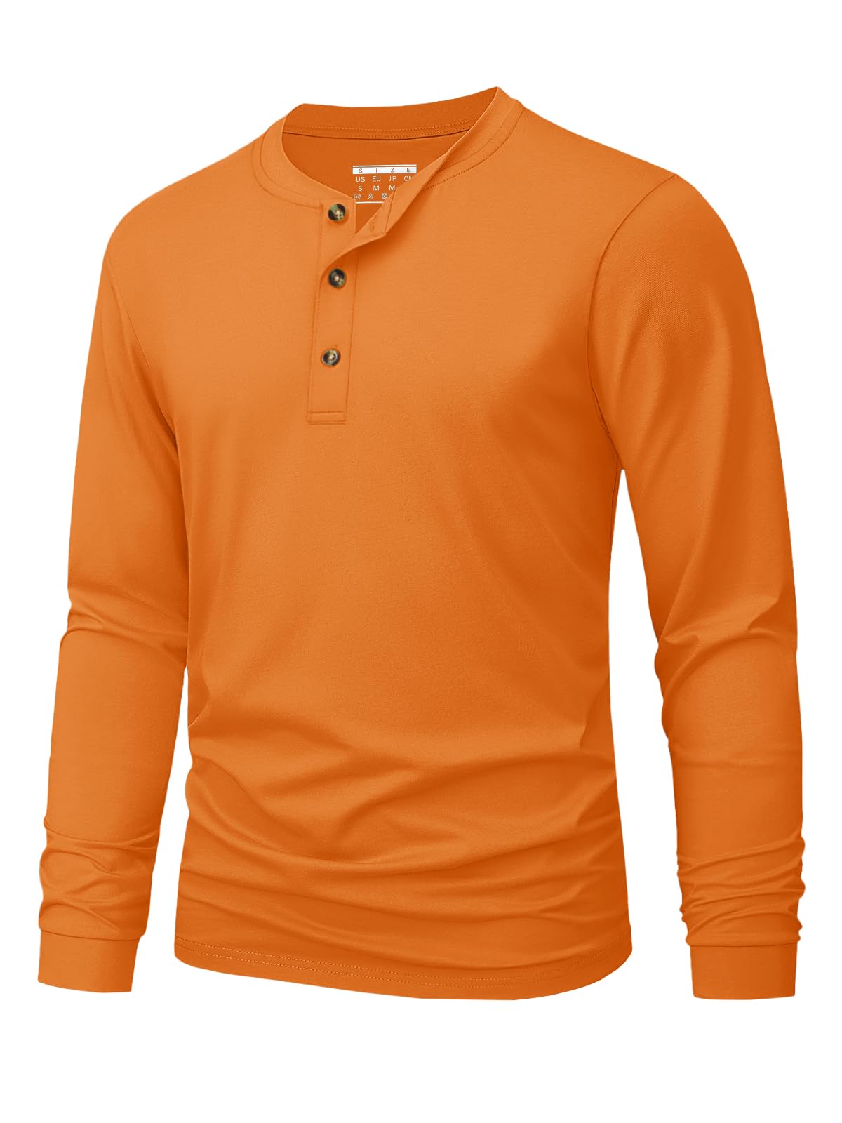 Men's Henley T-Shirt Simple So - Quality Men'S Fashion recension och pris