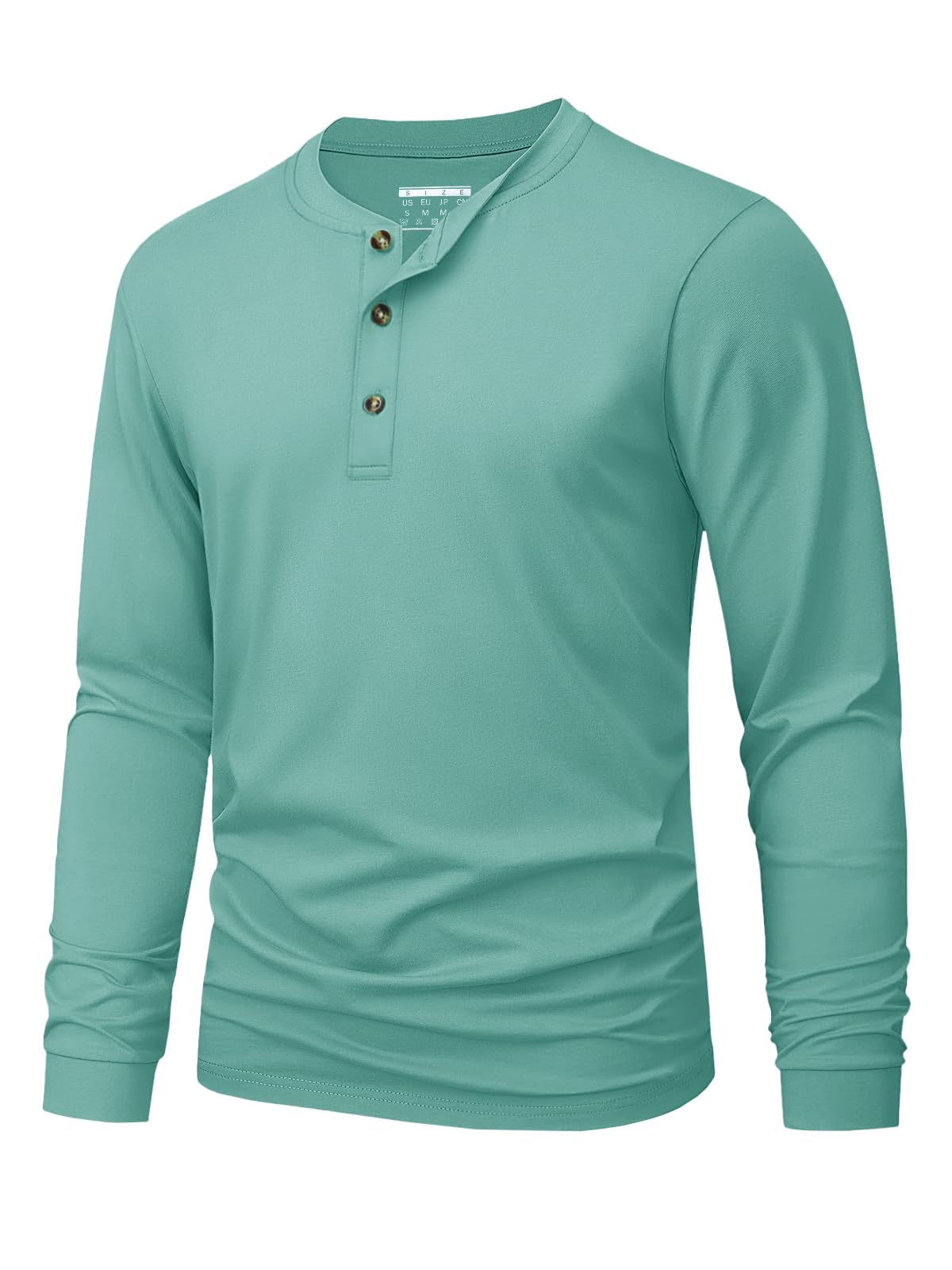 Men's Henley T-Shirt Simple So - Quality Men'S Fashion recension och pris