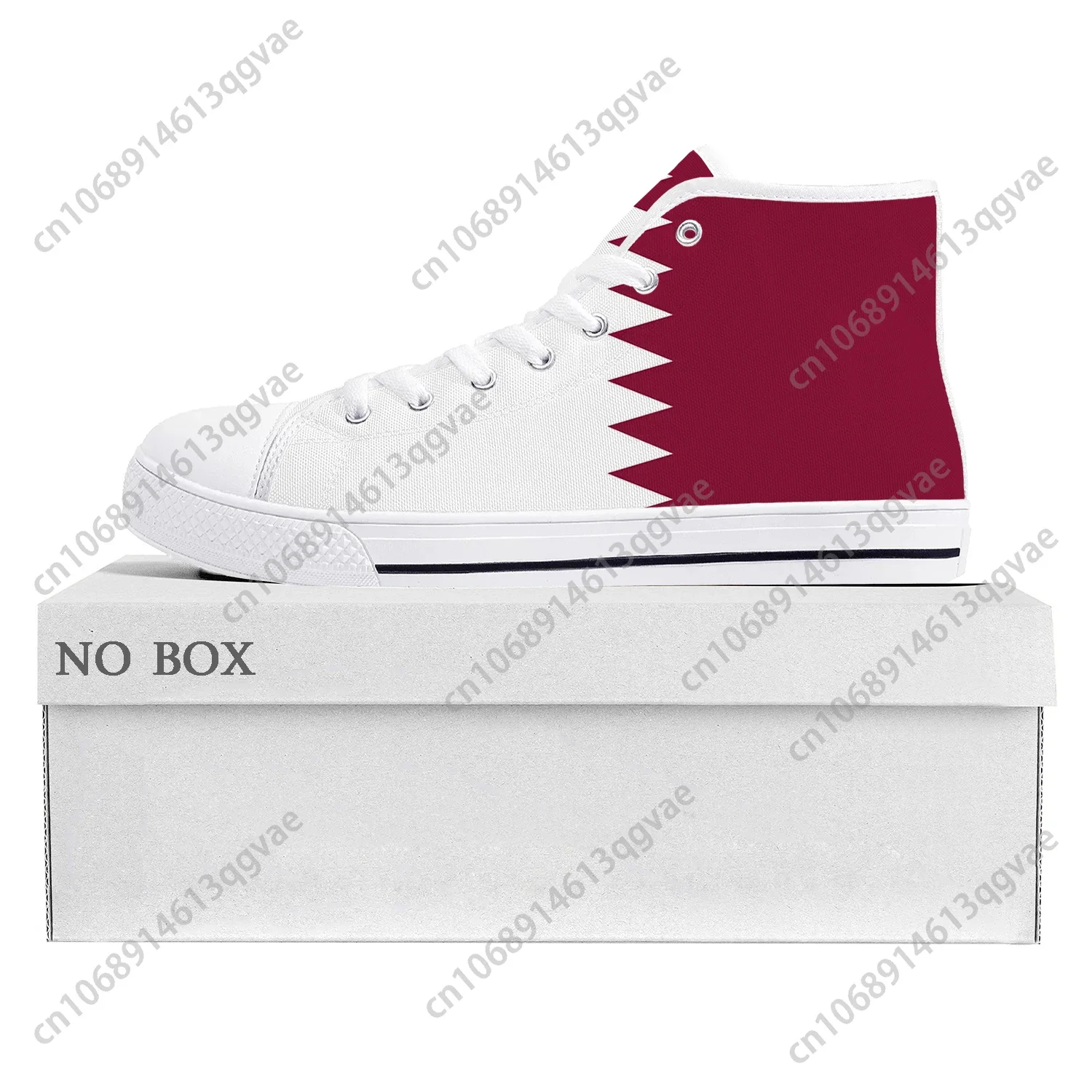 Qatar Flag High Top High Quali - Men'S Fashion Qatar recension och pris