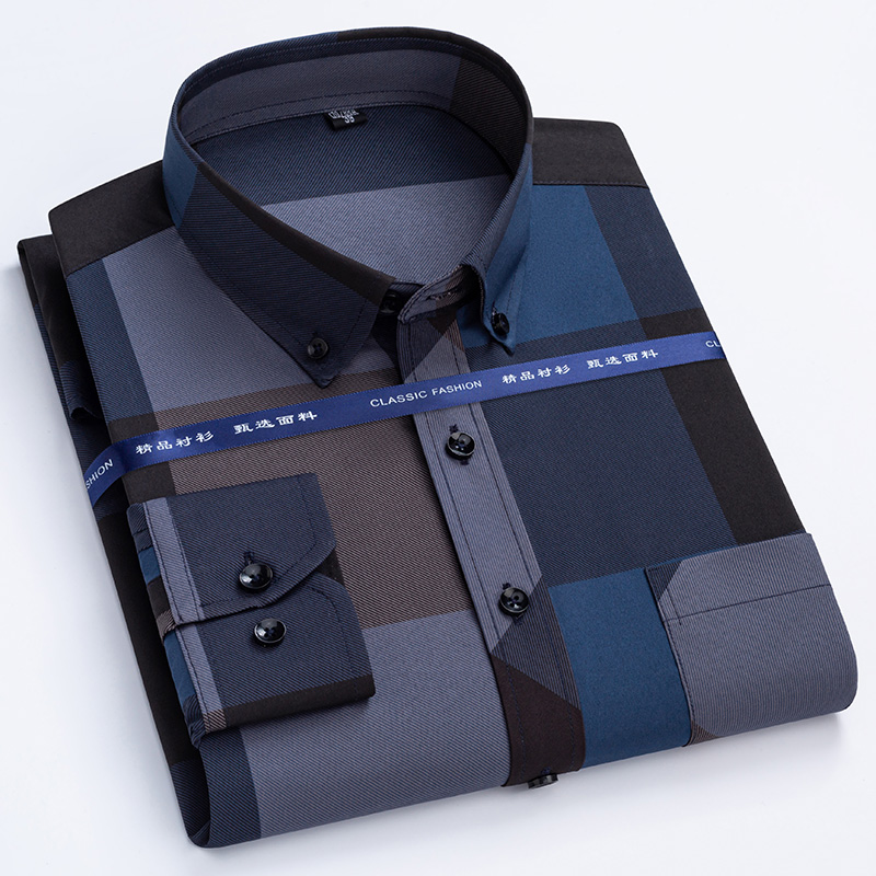 Men's Dress Shirts Spring Autu - Dress Shirt Non-Iron recension och pris