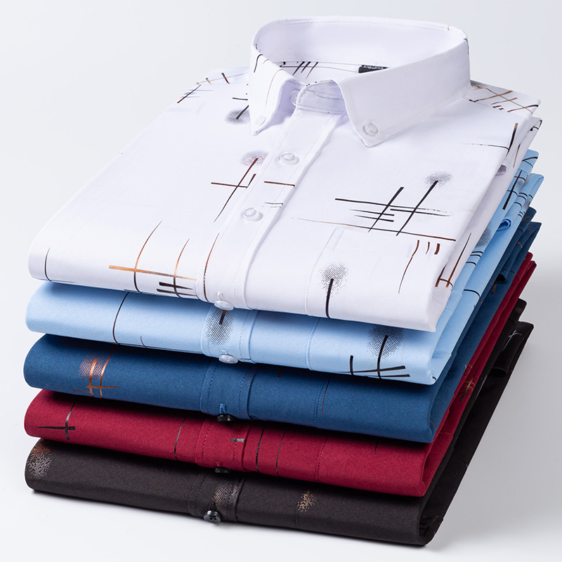 Men's Dress Shirts Spring Autu - Dress Shirt Non-Iron recension och pris
