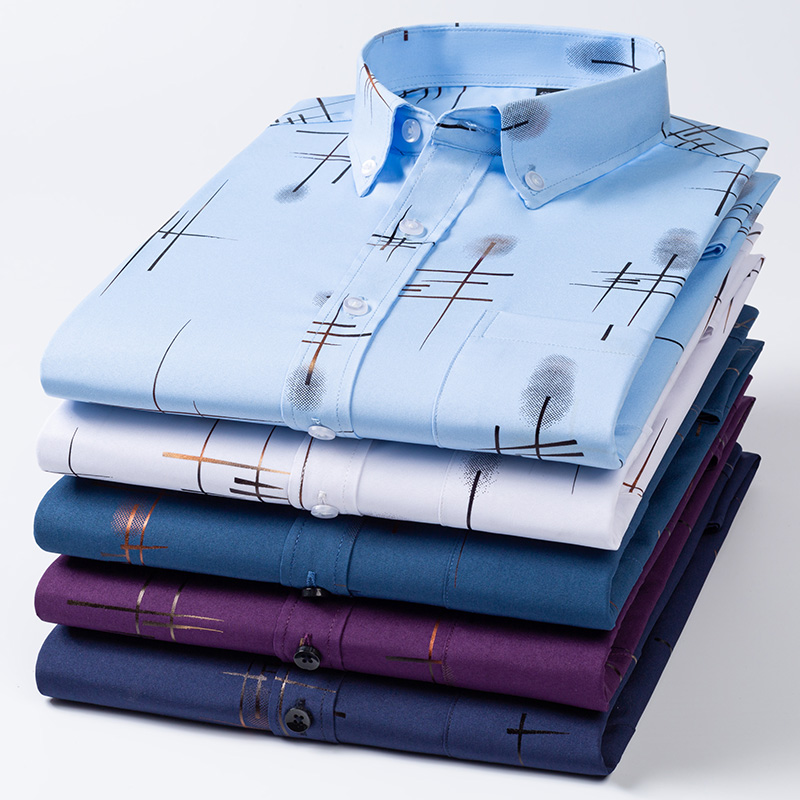 Men's Dress Shirts Spring Autu - Dress Shirt Non-Iron recension och pris