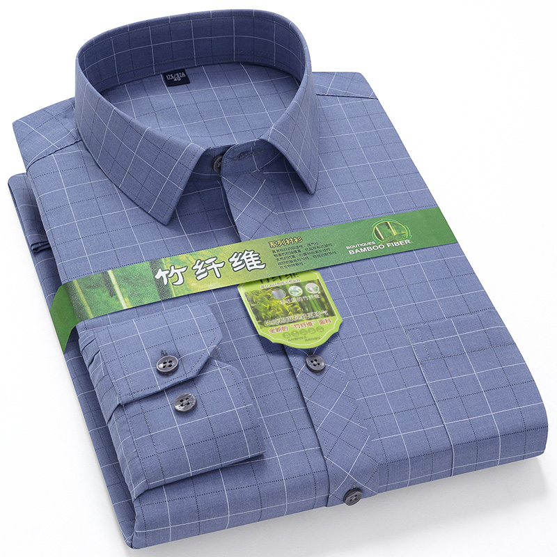 Large Size 7XL-6XL-5XL Men's B - Dress Shirt Non-Iron recension och pris