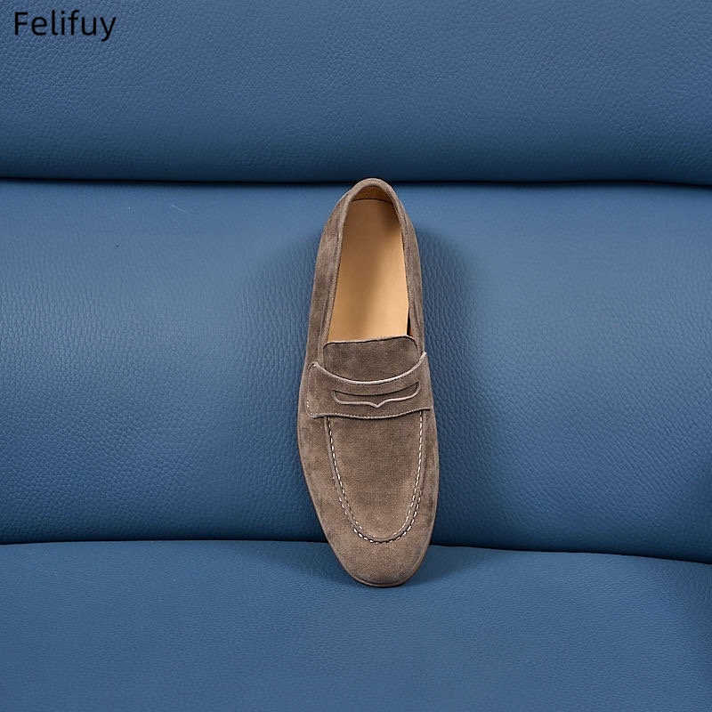 Men‘s Comfortable Lightweight  - Suede Loafers Men recension och pris